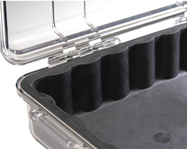 Pelican 1040 Micro Case (Black/Clear)